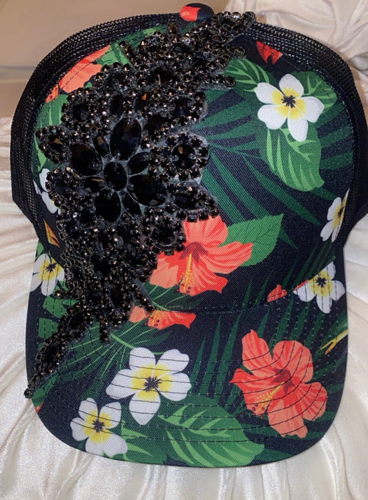 Flower Glam Hat